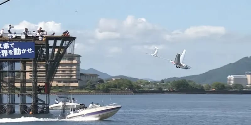 鳥人間コンテスト滑空機部門のイメージ